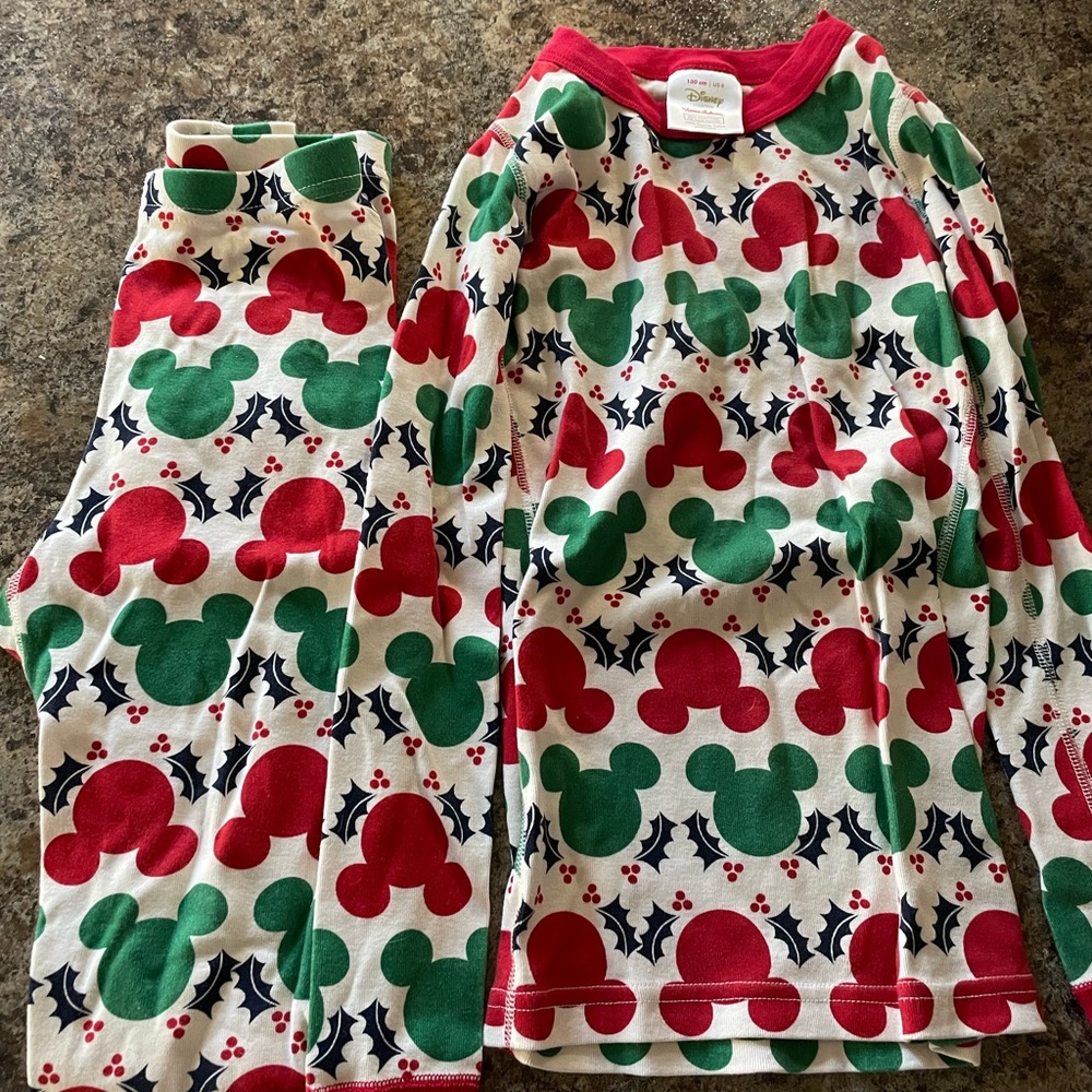 Hanna Anderson womens mickey pjs.  Bought last year on here but never wore